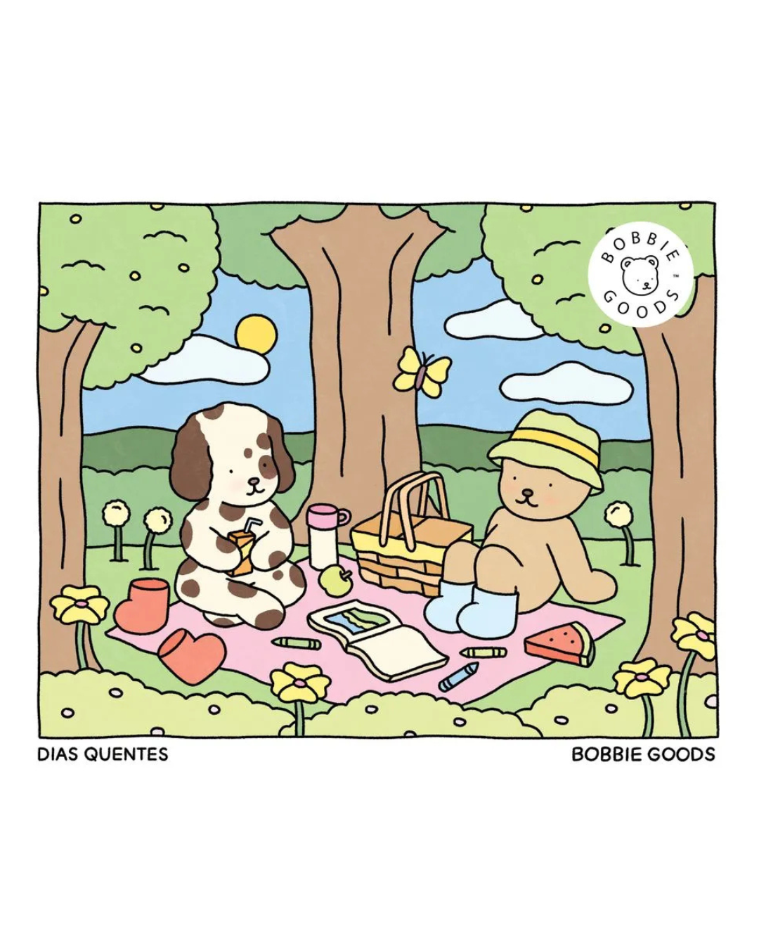 DIAS QUENTE – LIVRO DE COLORIR OFICIAL BOBBIE GOODS