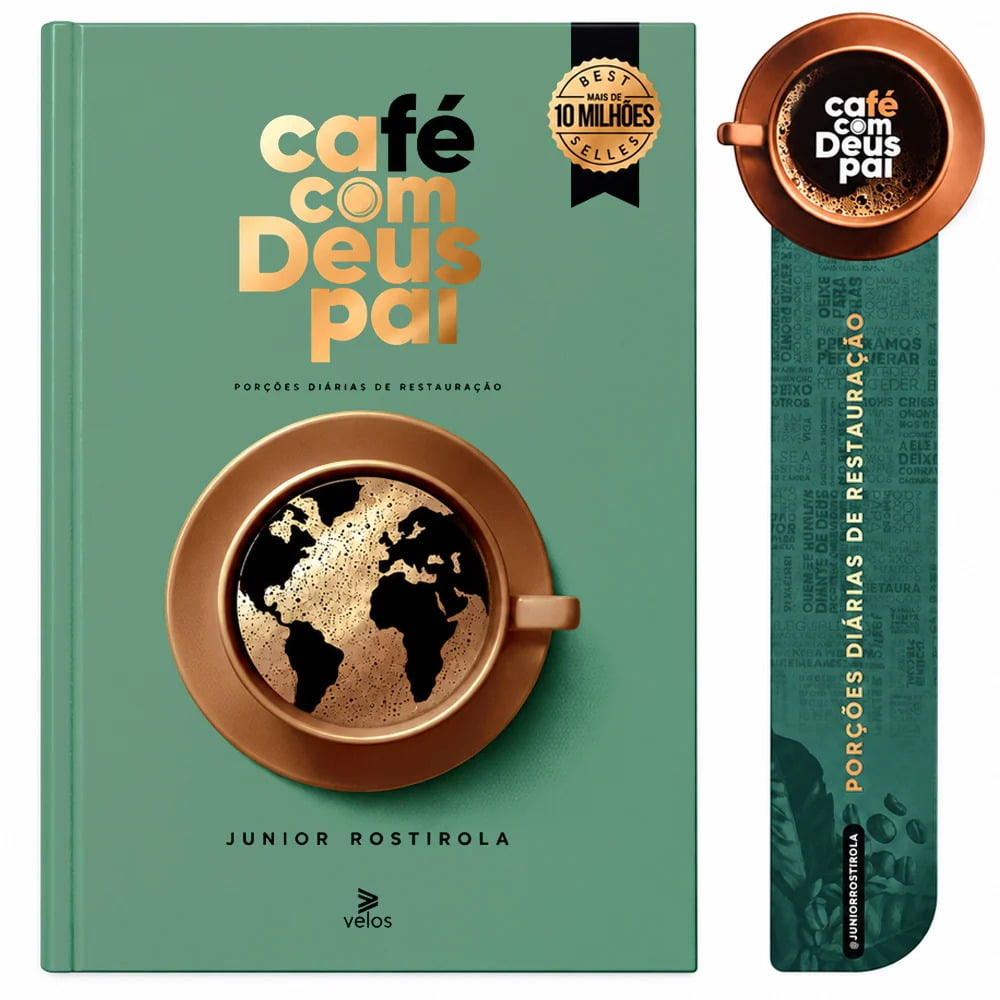 Café Com Deus Pai 2027 - Júnior Rostirola - Capa Brochura
