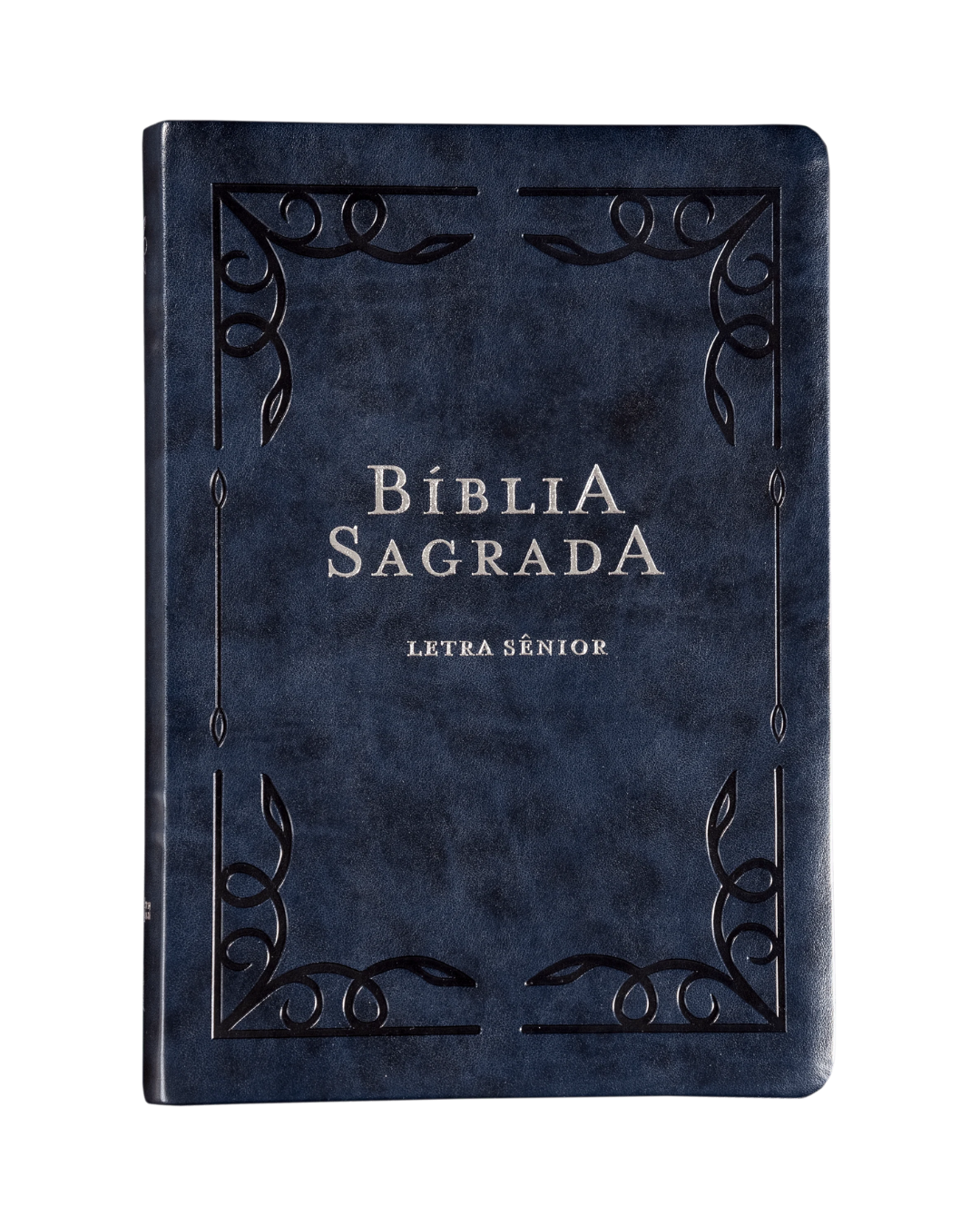 BÍBLIA NVI, LETRA SÊNIOR, COURO-SOFT AZUL, LEITURA PERFEITA
