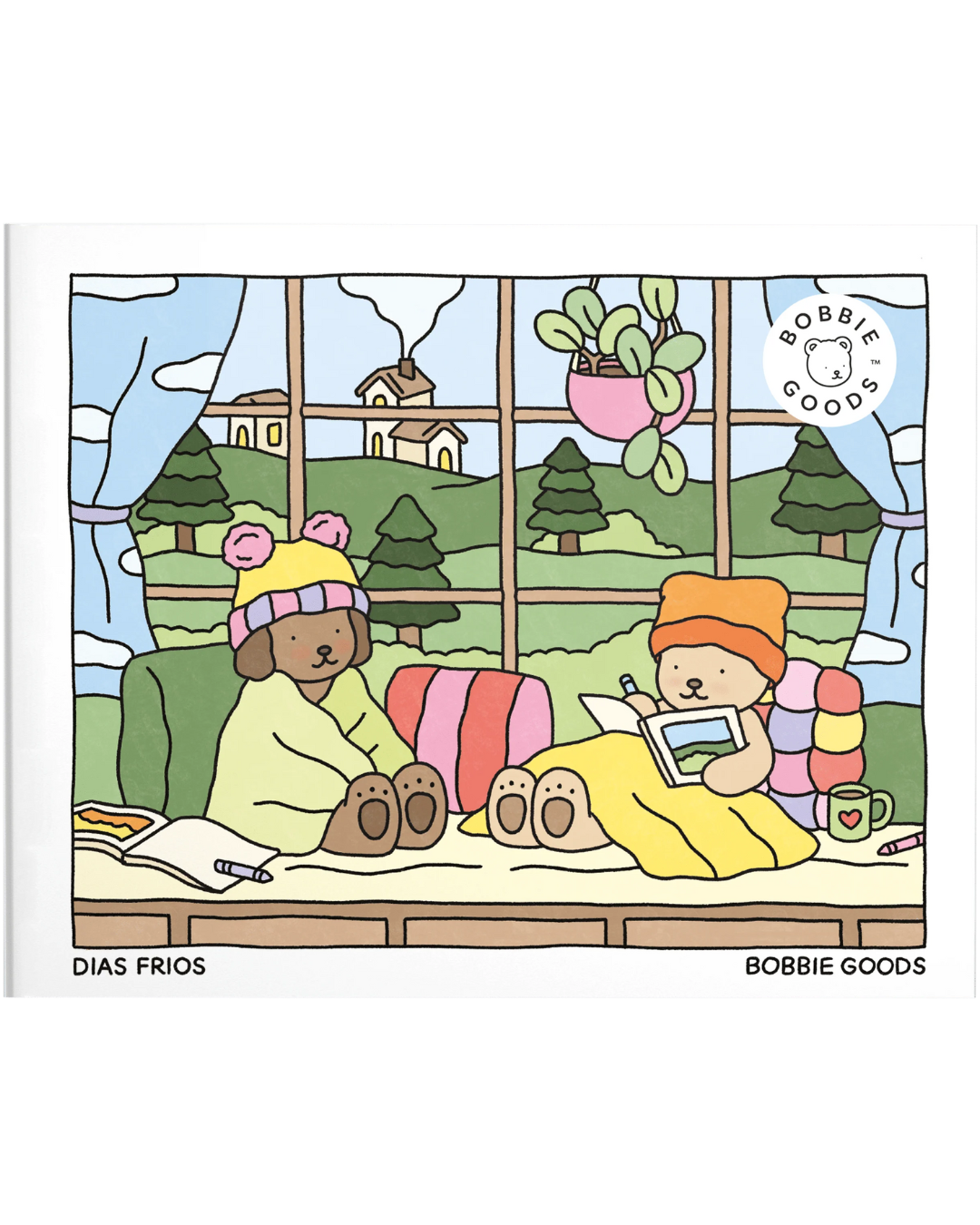 DIAS FRIOS (FALL-WINTER) – LIVRO DE COLORIR OFICIAL BOBBIE GOODS