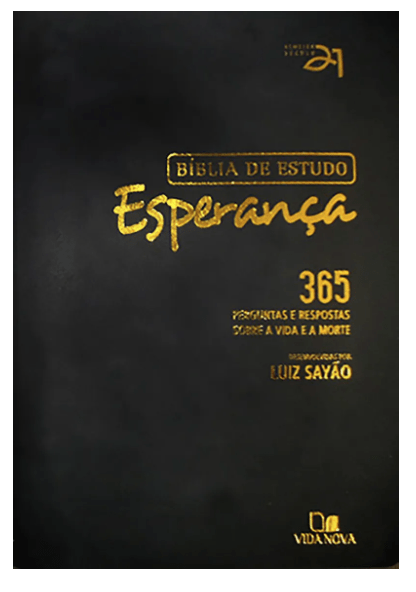 BÍBLIA DE ESTUDO ESPERANÇA - CAPA PRETA