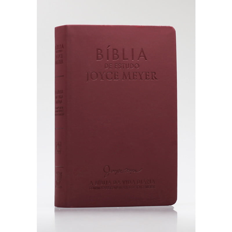 BÍBLIA DE ESTUDO JOYCE MEYER - BORDO