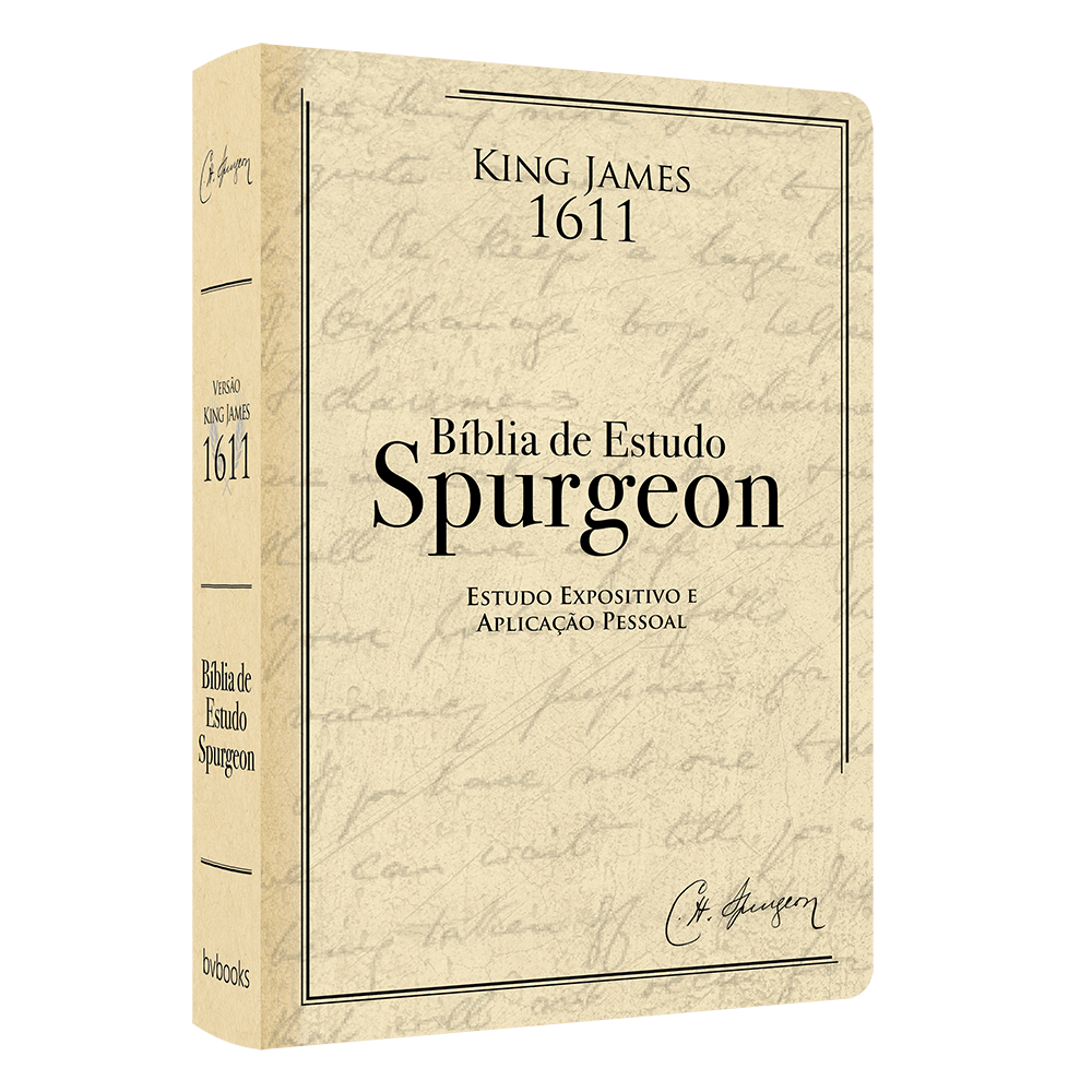 BIBLIA DE ESTUDO SPURGEON – BEGE