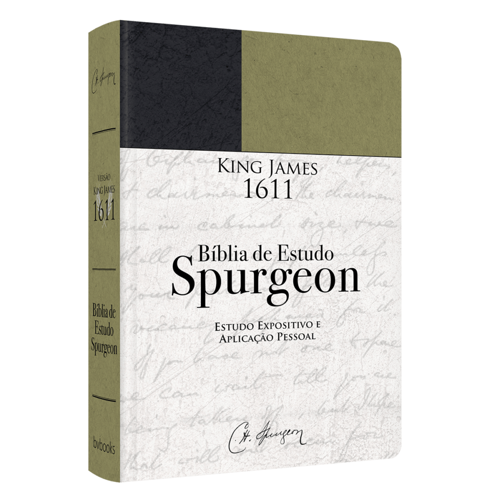 BIBLIA DE ESTUDO SPURGEON – VERDE