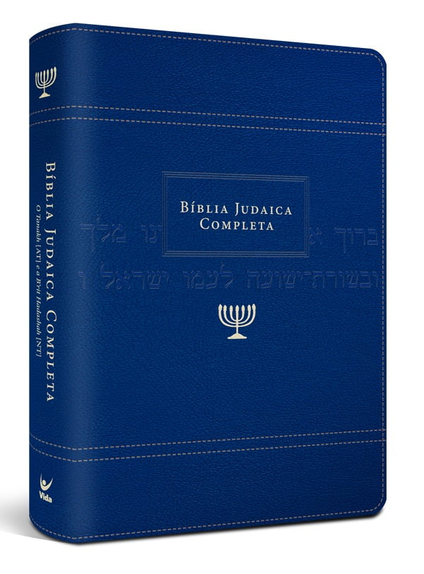 Bíblia Judaica Completa – capa onetone azul