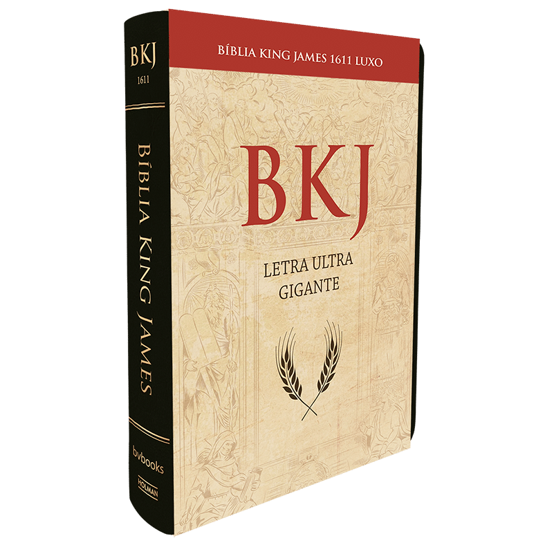 BÍBLIA KING JAMES 1611 LETRA ULTRA GIGANTE (SUPER LUXO)