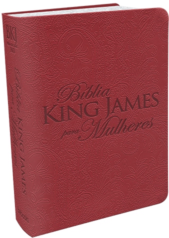 BÍBLIA KING JAMES PARA MULHERES – VERMELHA