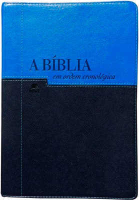 BÍBLIA NVI EM ORDEM CRONOLÓGICA – AZUL CLARO E ESCURO