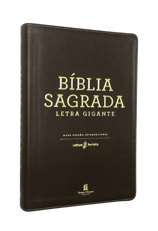 BÍBLIA NVI LEITURA PERFEITA - LETRA GIGANTE MARROM