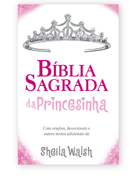 BÍBLIA SAGRADA DA PRINCESINHA (CAPA ALMOFADADA)