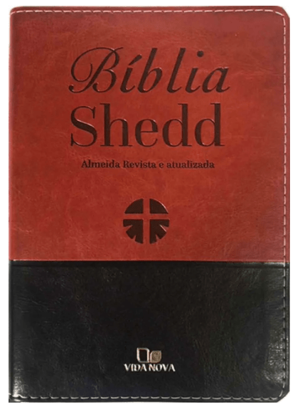 BÍBLIA SHEDD - MARROM E PRETO