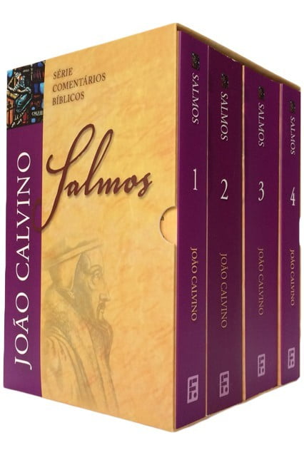 BOX SALMOS 1 A 4 - JOÃO CALVINO