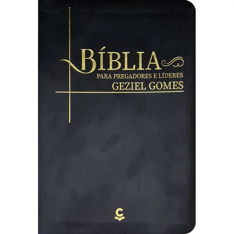 BÍBLIA PARA PREGADORES E LÍDERES GEZIEL GOMES | ARC | CAPA LUXO PRETA