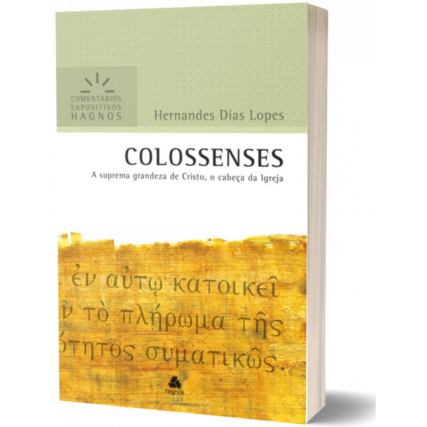 COLOSSENSES - COMENTÁRIOS EXPOSITIVOS