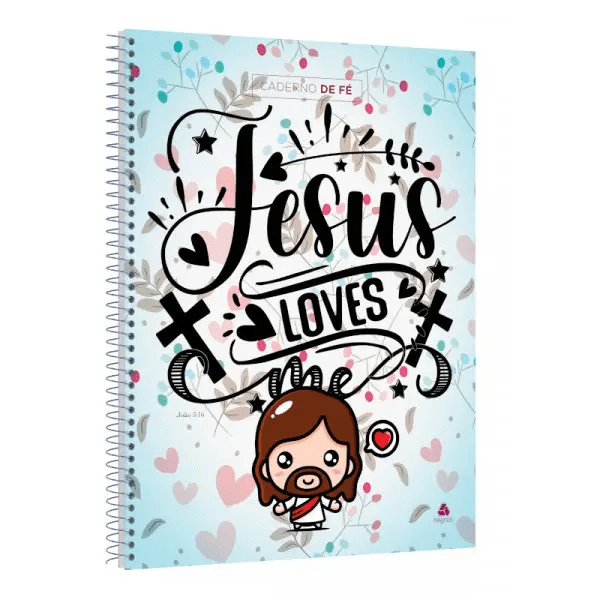 CADERNO DE FÉ - JESUS LOVES ME