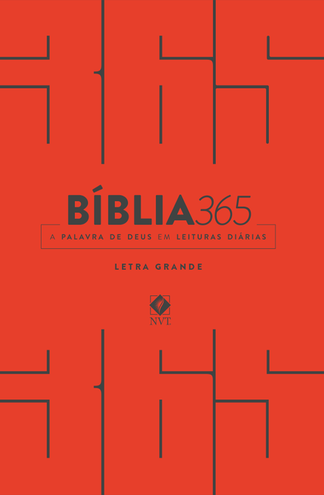 BIBLIA 365 LETRA GRANDE - VERMELHA