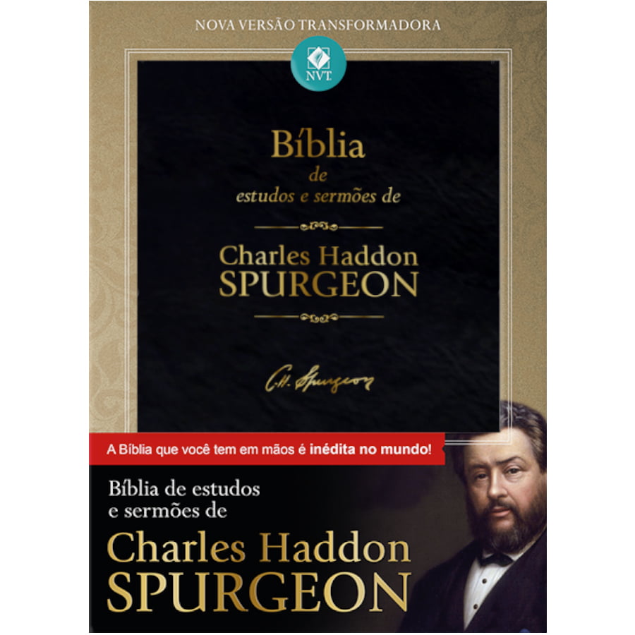 BÍBLIA DE ESTUDOS E SERMÕES DE SPURGEON