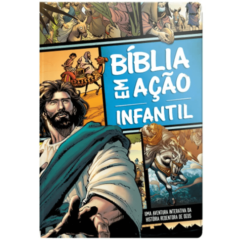 BÍBLIA EM AÇÃO INFANTIL | CAPA DURA