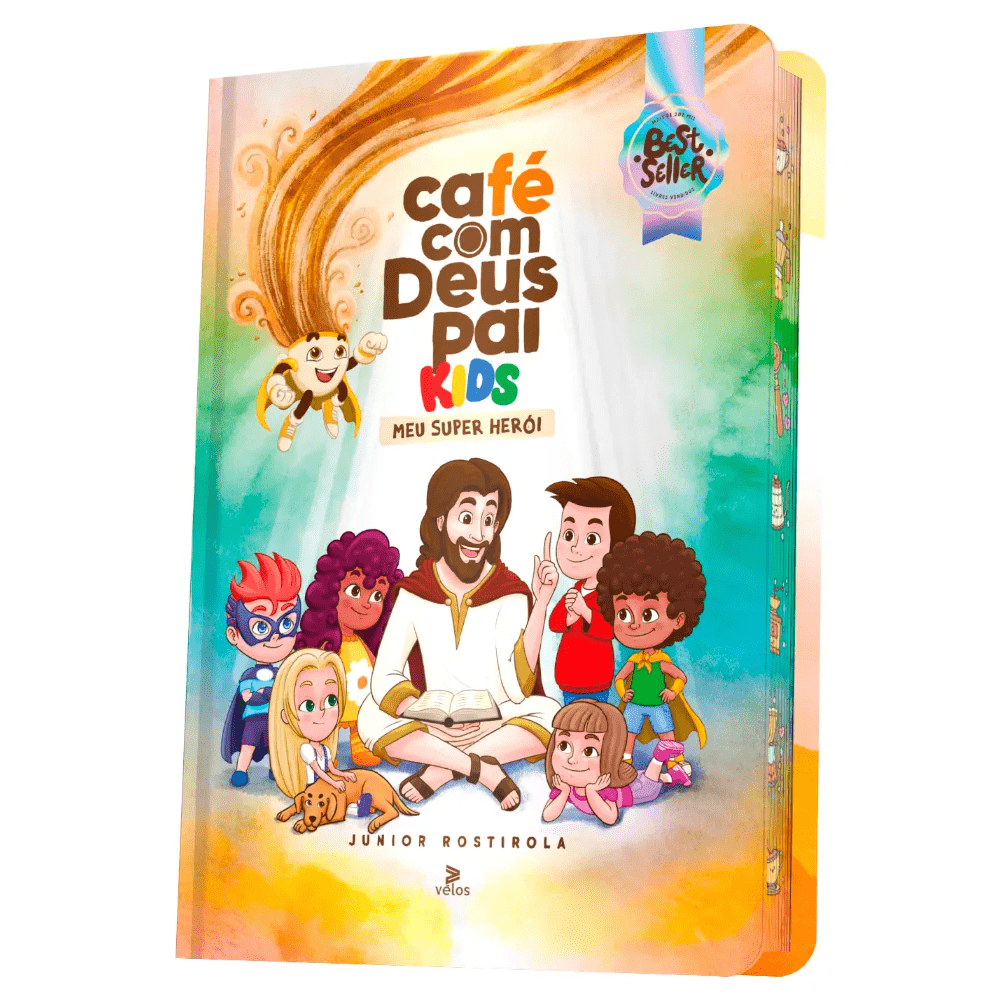 CAFÉ COM DEUS PAI KIDS 2025 | MEU SUPER HERÓIS | 365 DIAS | JUNIOR ROSTIROLA