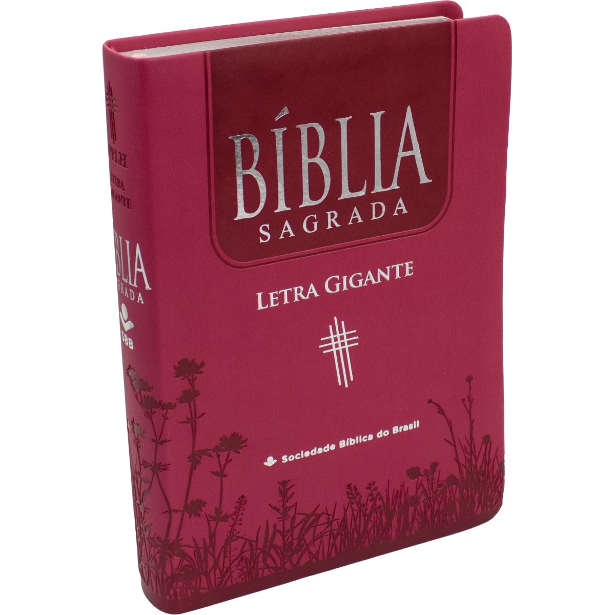 BÍBLIA SAGRADA LETRA GIGANTE - COM ÍNDICE - PINK