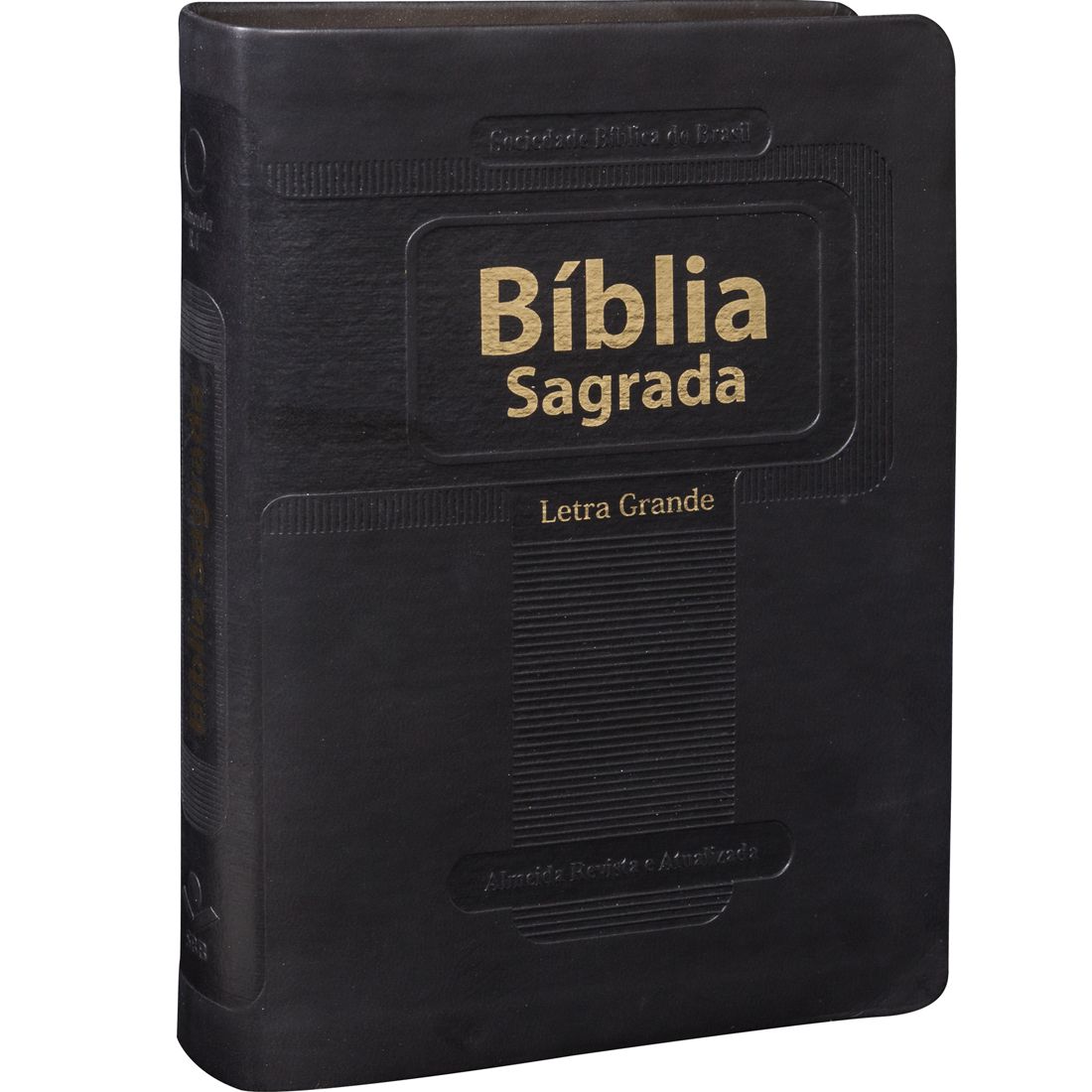 BÍBLIA SAGRADA LETRA GRANDE ARA - PRETA