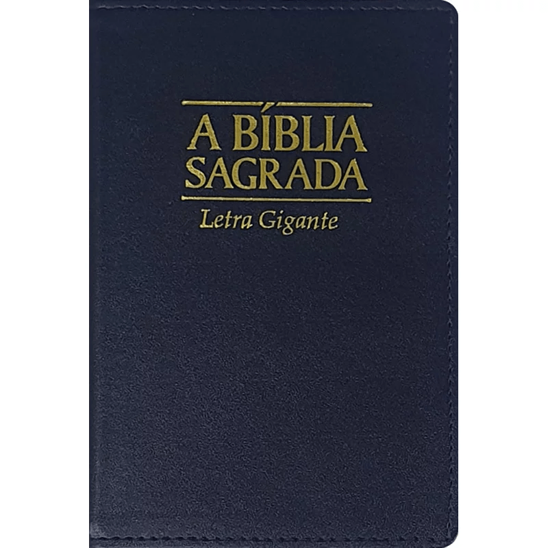 A BÍBLIA SAGRADA | ACF | LETRA GIGANTE | CAPA LUXO AZUL