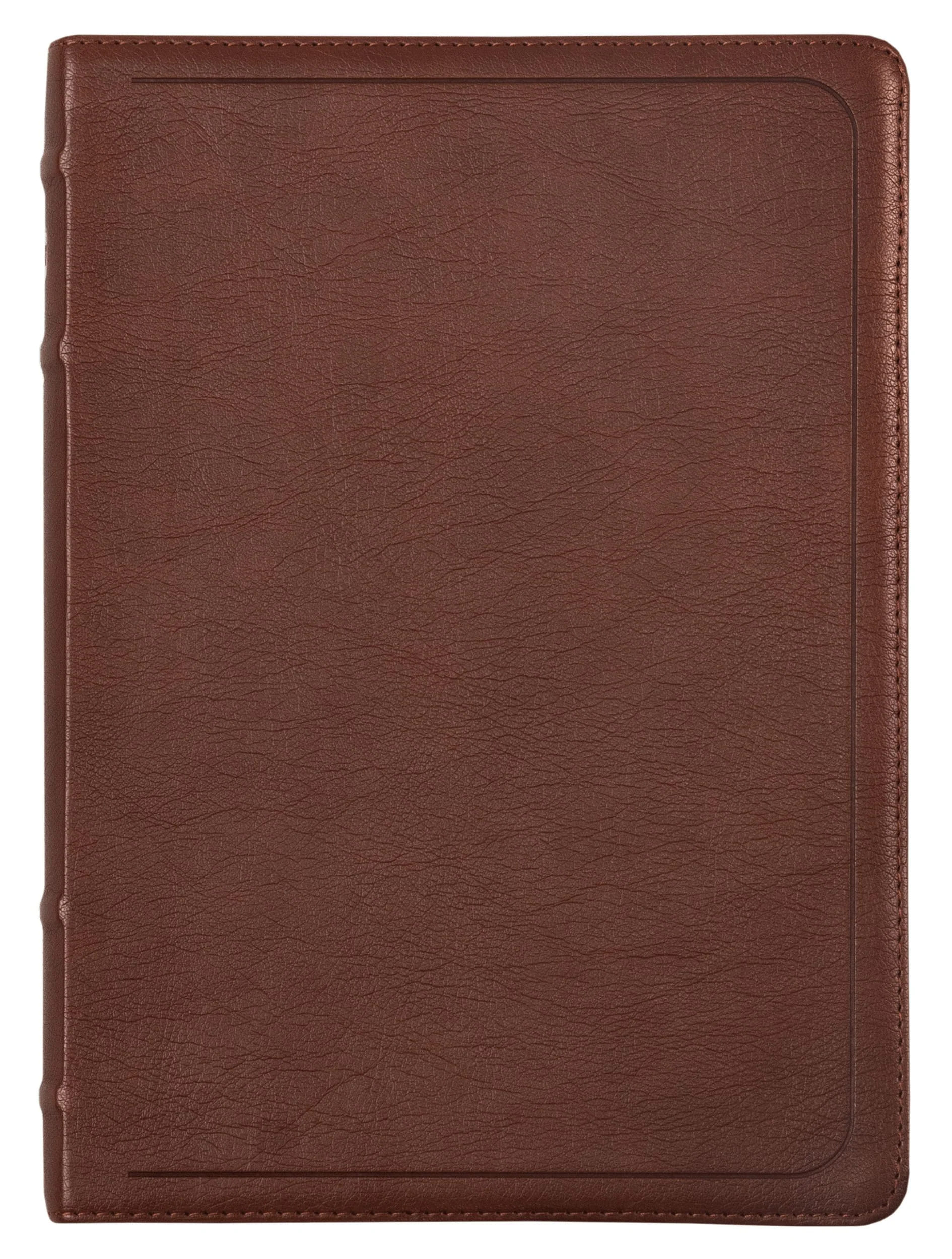 BÍBLIA ACF COM REFERÊNCIAS CRUZADAS E PALAVRAS DE JESUS EM AZUL, COURO-SOFT MOGNO, LETRA GRANDE, LEITURA PERFEITA