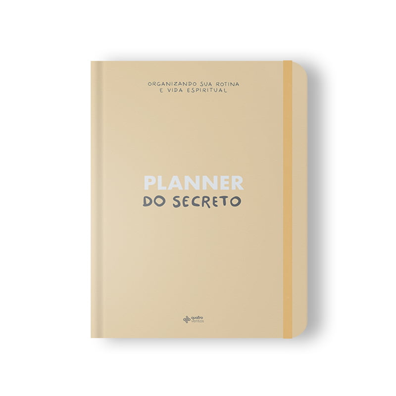 PLANNER DO SECRETO – CAPA AMARELA