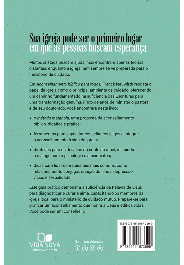 ACONSELHAMENTO BÍBLICO PARA TODOS