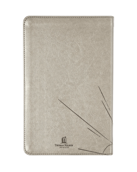 BÍBLIA SAGRADA SLIM ACF, LUXO, COURO-SOFT, CINZA