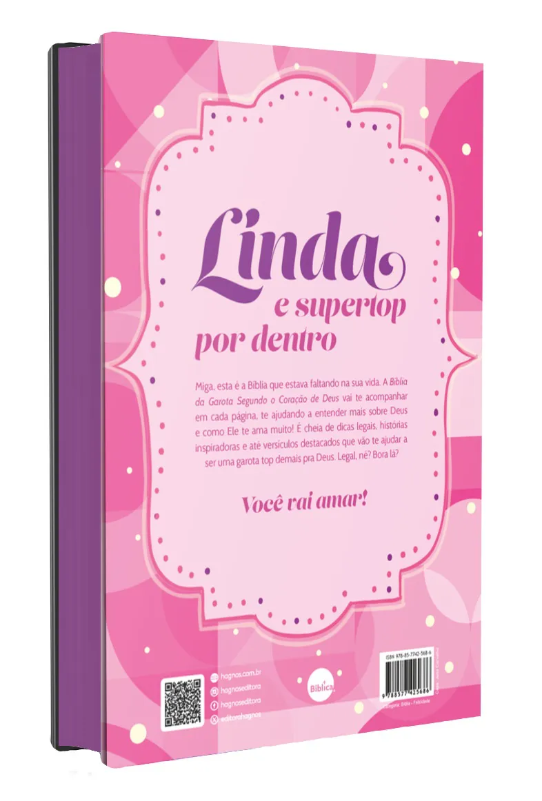 BÍBLIA DA GAROTA SEGUNDO O CORAÇÃO DE DEUS - FELICIDADE