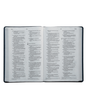 BÍBLIA SLIM NVI, LETRA GRANDE, COURO-SOFT AZUL, LUXO, BARROCA, LEITURA PERFEITA