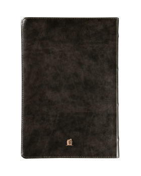 BÍBLIA NVI, LETRA SÊNIOR, COURO-SOFT PRETO, LEITURA PERFEITA