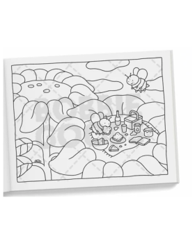 DIAS QUENTE – LIVRO DE COLORIR OFICIAL BOBBIE GOODS