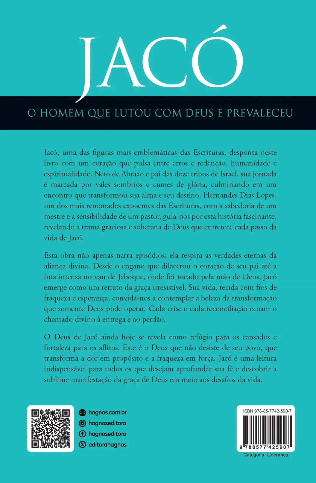 JACÓ - O HOMEM QUE LUTOU COM DEUS E PREVALECEU