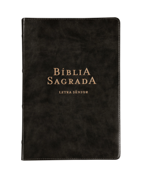BÍBLIA NVI, LETRA SÊNIOR, COURO-SOFT PRETO, LEITURA PERFEITA