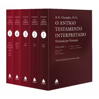 ANTIGO TESTAMENTO INTERPRETADO - 5 VOLUMES