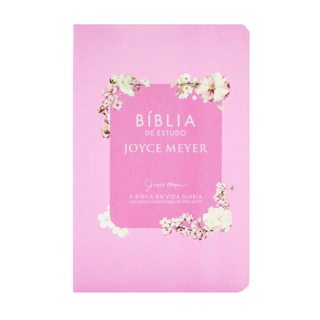 BÍBLIA DE ESTUDO JOYCE MEYER FLORAL