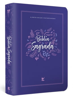 Bíblia AEC letra gigante – roxo