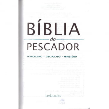 BÍBLIA DO PESCADOR – VERMELHA – NVI