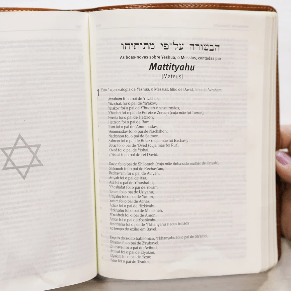 BÍBLIA JUDAICA COMPLETA - CAPA MARROM