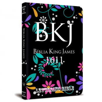 BKJ 1611 ULTRA FINA - LETTERING BIBLE FLORAL