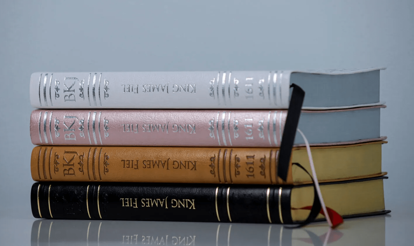 BÍBLIA KING JAMES FIEL 1611 EXTRA GIGANTE LUXO - CAPA CASTANHA (BORDA DOURADA)