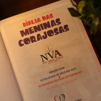 BÍBLIA DAS MENINAS CORAJOSAS NVA FULL COLOR - LILÁS