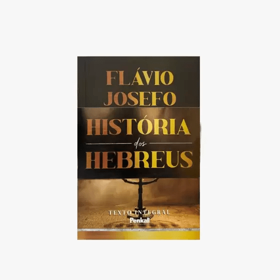 BOX COM 3 LIVROS A HISTORIA DOS HEBREUS FLÁVIO JOSEFO - BROCHURA