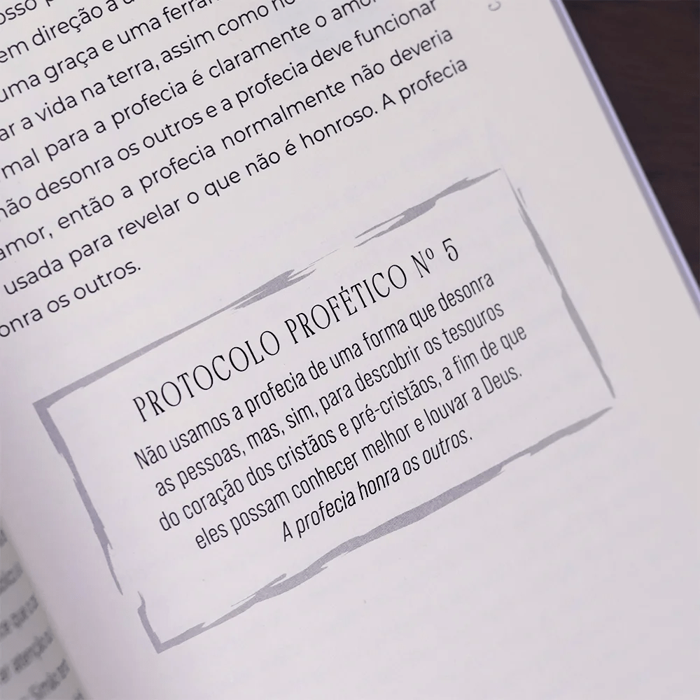 AMOR E PROFECIA - O GUIA INDISPENSÁVEL DO PROTOCOLO PROFÉTICO