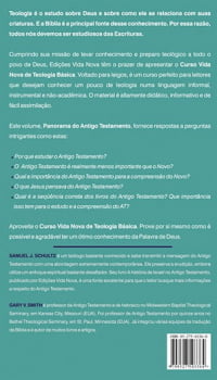 CURSO VIDA NOVA DE TEOLOGIA BÁSICA - VOL. 2 - PANORAMA DO ANTIGO TESTAMENTO