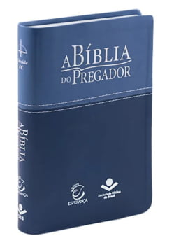 A BÍBLIA DO PREGADOR - 6 - RC - CAPA AZUL CLARO/ESCURO