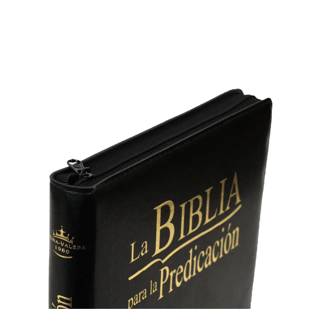 LA BIBLIA PARA LA PREDICACIÓN 8 - RV - CAPA PRETA (ZÍPER)