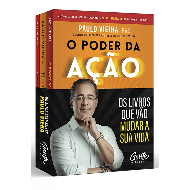 BOX DEFINITIVO PARA O CRESCIMENTO PESSOAL E A CONQUISTA DE RESULTADOS | PAULO VIEIRA